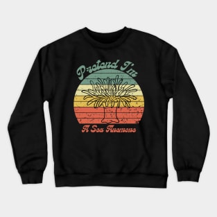 Fantasy, Sea Anemone, Imagination, Design, Playful, Whimsical, Dream, Creative, Gift, Fantasy World Crewneck Sweatshirt